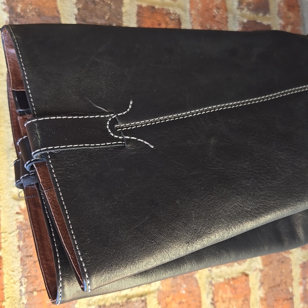 Michael Kors Black and Tan Heeled Boots - Picture 14 of 16